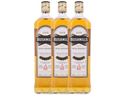 Whisky BUSHMILLS Blended Bushmills Original (1 L - 3 unidades)