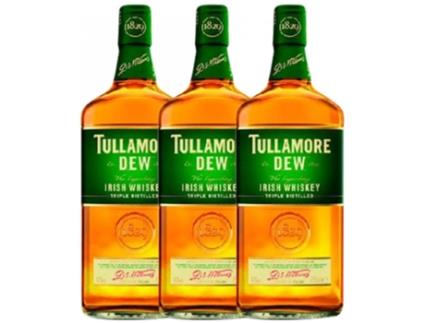 Whisky TULLAMORE DEW Blended Tullamore Dew (1 L - 3 unidades)