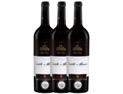Vinho Tinto PIQUERAS Piqueras Castillo De Almansa Selecció Almansa Crianza (0.75 L - 3 unidades)
