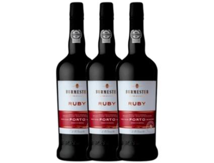 Vinho do Porto JW BURMESTER Jw Burmester Ruby Port Porto (0.75 L - 3 unidades)
