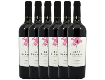 Vinho CASA BIANCHI Casa Bianchi Elsa Malbec Mendoza (0.75 L - 6 unidades)