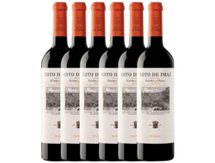 Vinho COTO DE RIOJA Coto De Rioja Coto De Imaz Tempranillo Rioja Reserva (0.75 L - 6 unidades)