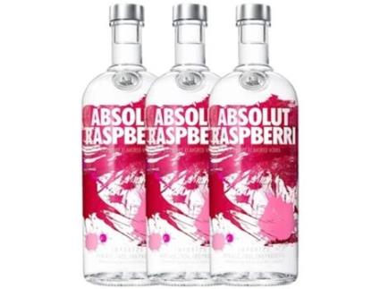 Vodka ABSOLUT Absolut Raspberri (1 L - 3 unidades)