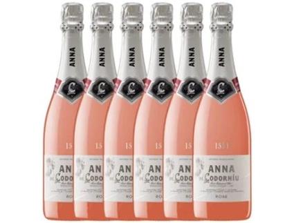Espumante CODORNÍU Codorníu Anna De Codorníu Rosé Brut Cava (0.75 L - 6 unidades)