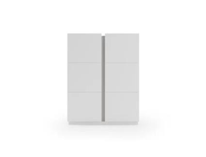 Sapateiro HERDASA Hessa Branco, Bege (90 x 95 x 35 cm)