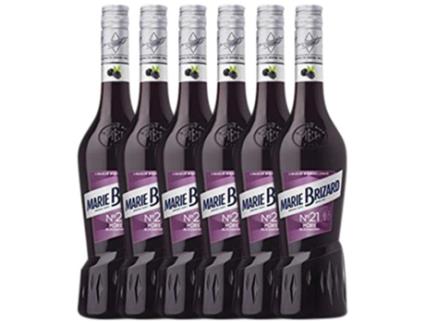 Licor MARIE BRIZARD Schnapp Marie Brizard Mora (0.7 L - 6 unidades)