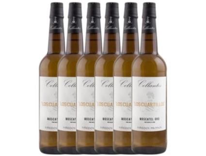 Generoso PRIMITIVO COLLANTES Primitivo Collantes Moscatel Oro Los Cuartillos Mascate Grão Pequeno Jerez-Xérès-Sherry 0.75 L (6 unidades)