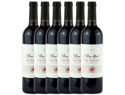 Vinho VIGNOBLES DOM BRIAL Vignobles Dom Brial Les Camines Francia Joven (0.75 L - 6 unidades)