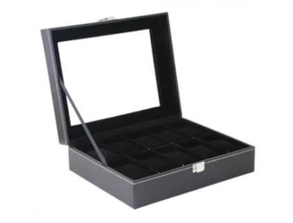 Watch Box For 10 WatchesNORTHIX Black