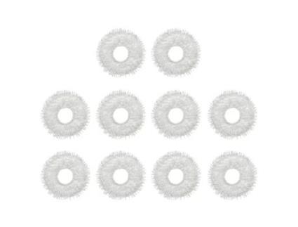 10 peças de pano de esfregão para Dreame Bot W10 / W10 Pro Robô de Varredura Mop Pad