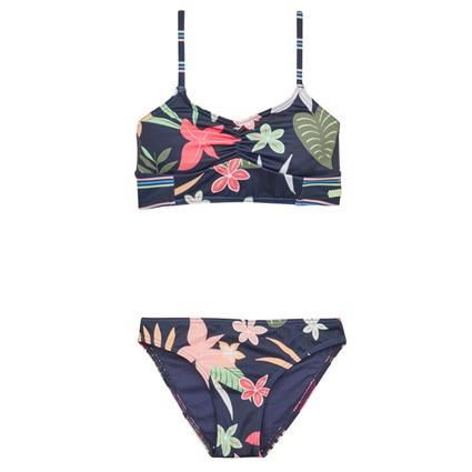 Roxy  Biquíni VACAY FOR LIFE CROP TOP SET  Marinho Disponível em tamanho para rapariga. 6 ans,8 ans,10 ans,12 ans,14 ans,16 ans.Criança > Menina > Roupas > Roupa de praia