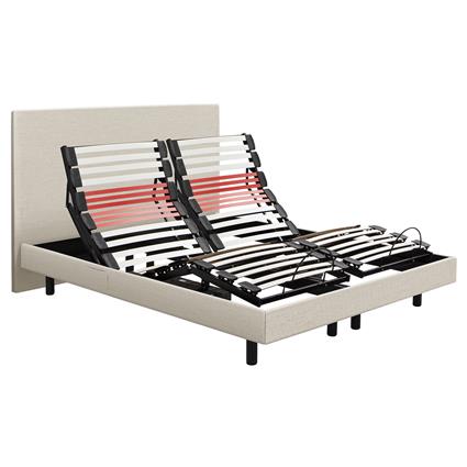 Epeda Conjunto sommier de relaxamento Horizon + cabeceira de cama
