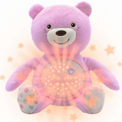 Ursinho Boa Noite  rosa