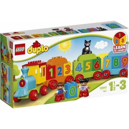 Comboio de números 