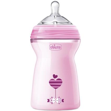 Biberão NaturalFeeling 330-ml rosa