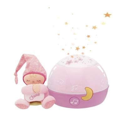 Projetor Goodnight Stars  rosa