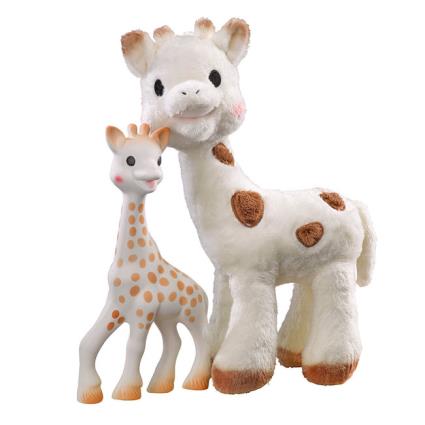 Girafa Sofia e Peluche Girafa Sofia