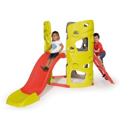 Torre de Escalada com Escorrega Smoby