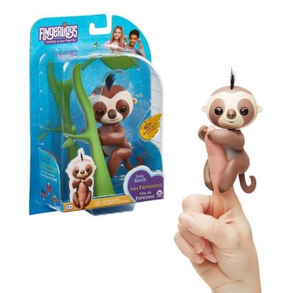 Fingerlings - Preguiça Kinsley (castanho)