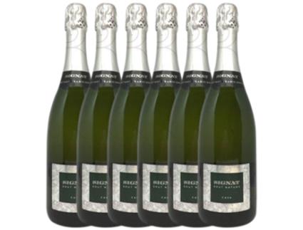 Espumante CAVES SIGNAT Caves Signat Brut Nature Cava Reserva (0.75 L - 6 unidades)