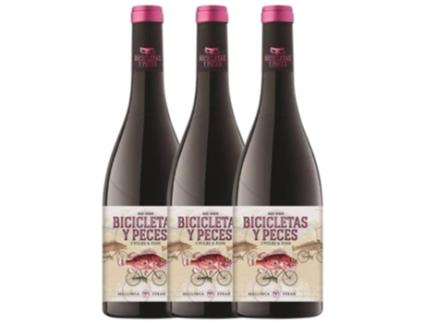Vinho FAMILY OWNED Family Owned Bicicletas Y Peces Syrah Vi De La Terra De Mallorca Joven (0.75 L - 3 unidades)