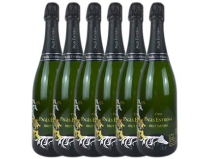 Espumante PAGÉS ENTRENA Pagés Entrena Brut Nature Cava Joven (0.75 L - 6 unidades)