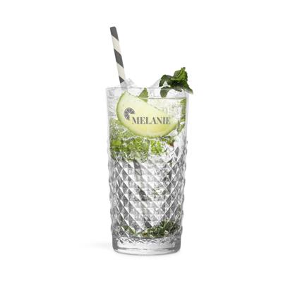 Copo de coquetel gravado - Mojito - 6 unid.