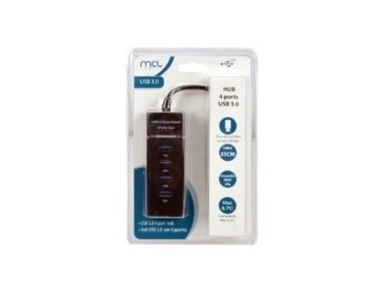 Adaptador de 4 Portas Usb 3.0 Hub MCL SAMAR