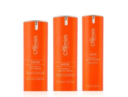 Creme de Rosto SKIN CHEMISTS Mens SKIN CHEMISTS Vitamin C Wake up Routine (30+50+15 ml)