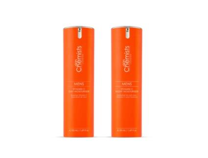 Creme de Rosto SKIN CHEMISTS Mens Vitamin C Day & Night Routine (50+50 ml)