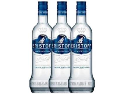 Vodka ERISTOFF Eristoff (0.7 L - 3 unidades)