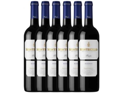 Vinho MONTECILLO Montecillo Tempranillo Rioja Reserva (0.75 L - 6 unidades)
