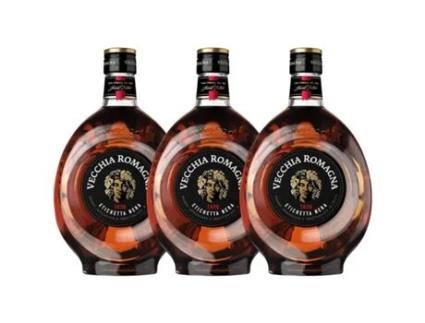 Conhaque VECCHIA ROMAGNA Vecchia Romagna (0.7 L - 3 unidades)