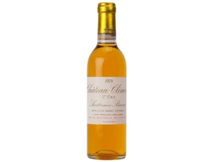 Vinho CHTEAU DE CLIMENS Château De Climens Sémillon Barsac 1978 1978 (0.37 L - 1 unidade)