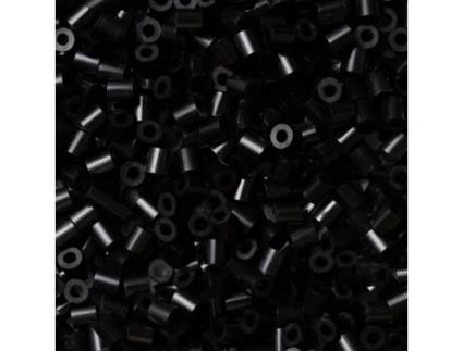 Jogo de Mosaicos HAMA Pack de Contas de Plástico Midi Black (1000 Peças - Preto)