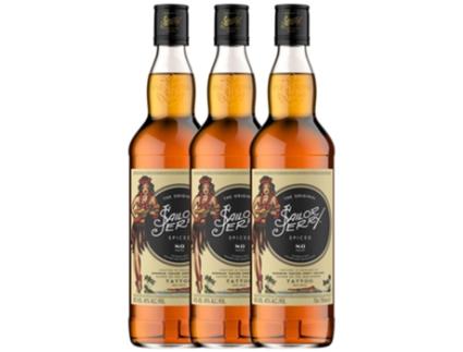Rum SAILOR JERRY RUM Sailor Jerry Spiced Añejo 80 Proof (0.7 L - 3 unidades)