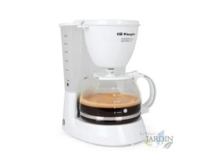 Máquina de Café Filtro ORBEGOZO 12 Chávenas de 1,3 L mantém o café quente 30 minutos