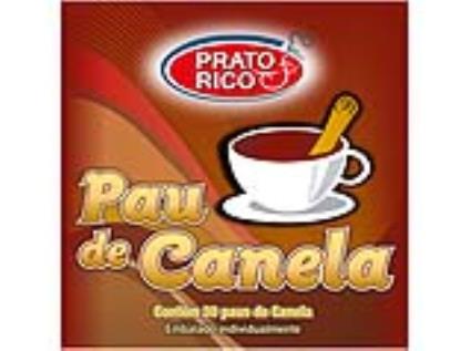 Especiarias Prato Rico Pau Canela 30un