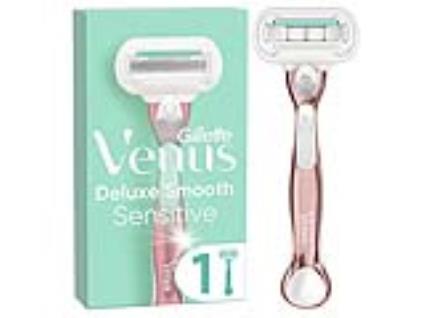 Máquina Depilatória Rosegold Sensitive Deluxe Smooth Venus 1 Un