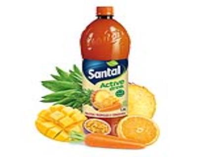 Refrigerante Sem Gás Santal Active Drink Cenoura E Frutos Tropicais 1.5l