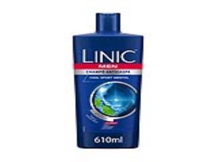 Champô Anti-caspa Linic Men Cool Sport Mentol 610ml