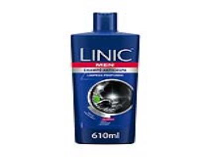 Champô Anti-caspa Linic Men Limpeza Profunda 610ml