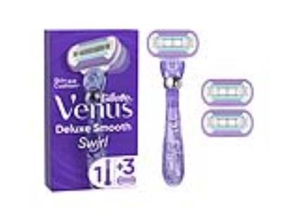 Máquina Depilatória Swirl Deluxe Smooth Com 3 Recargas Venus