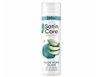 Gel De Depilação Satin Care Com Aloé Vera Gillette 200 Ml