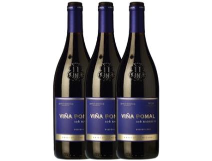 Vinho BODEGAS BILBAÍNAS Bodegas Bilbaínas Viña Pomal 106 Barricas Rioja Reserva (0.75 L - 3 unidades)