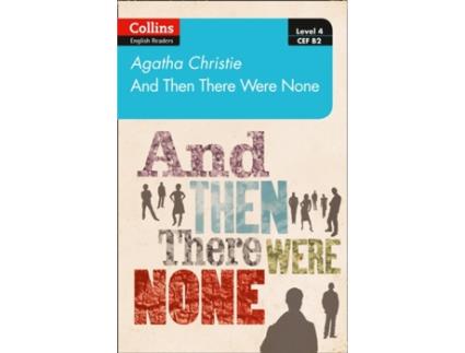 Livro and then there were none de agatha christie (inglês)
