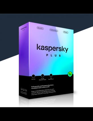 Kaspersky Plus 3 PC's | 1 Ano