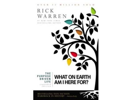 Livro the purpose driven life de rick warren (inglês)