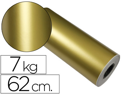 Papel Fantasia Verg Star 7013-62 Ouro Bobina 62 cm 7 Kg