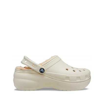 Crocs Socas com forro em pelo, Classic Platform